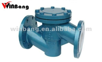Fluorine Check Valve Model:WB-H41F46