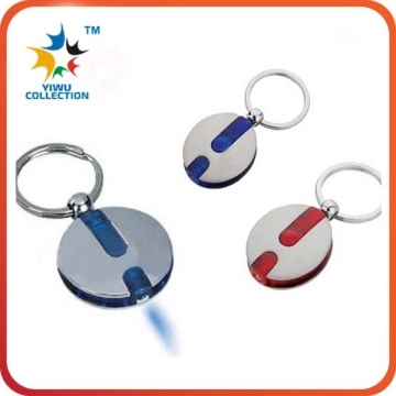promotion hot sell led torch projector keychain for gift