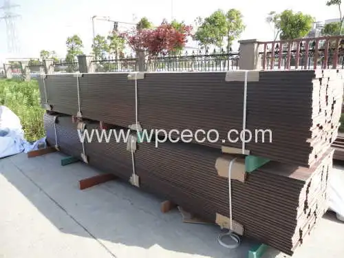 Renewable Construction Material Wpc Floor Tile 