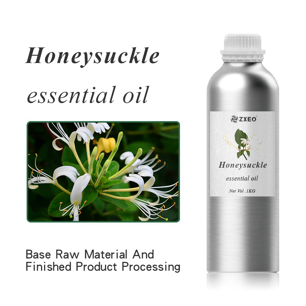 100% Murni Honeysuckle Minyak Esensial Kulit Alami Perawatan Kulit Alami Aromaterapi Wangi Pijakan Pijat Spa Pewarna