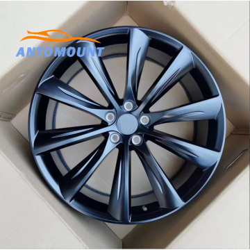 Black Aluminum Alloy Wheels 20 Inch for Tesla Model S