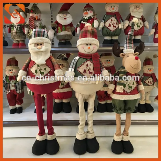 Factory direct sale indoor decorative santa claus toys