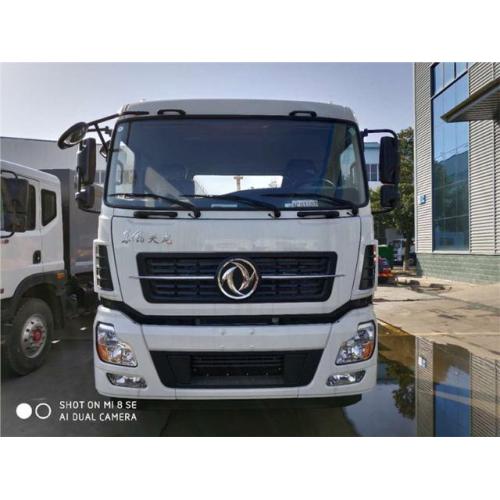 Dongfeng Tianlong rear 8wheel hook arm garbage truck