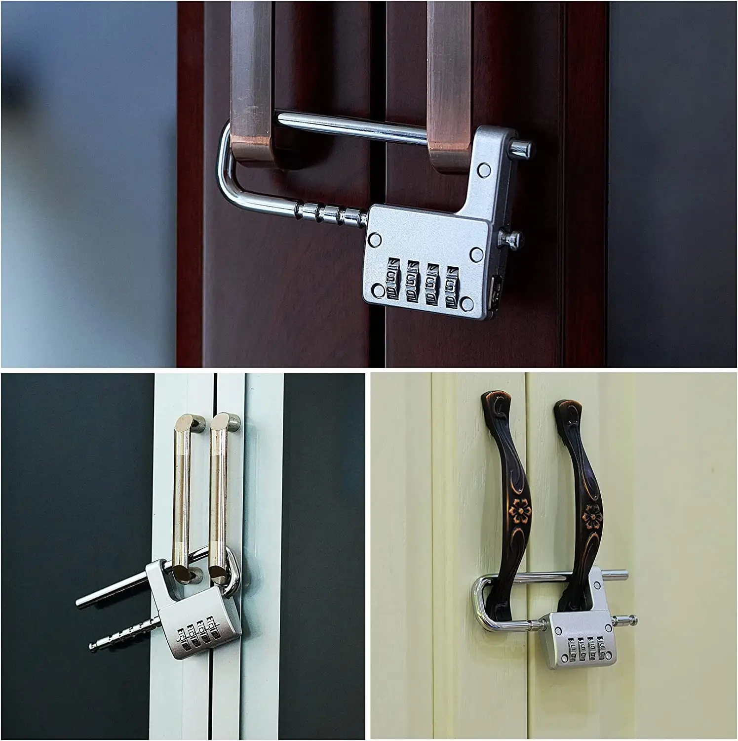 8 stainless lock