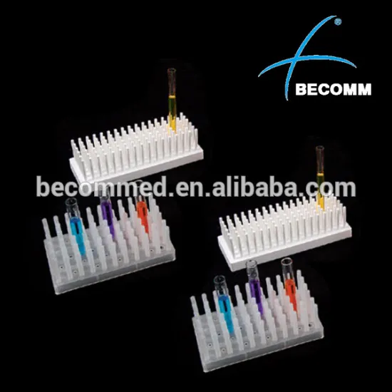 Plastic ABS cylindrical test tube rack