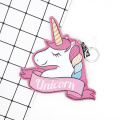 Unicorn style simple PU coin purse