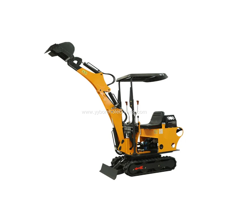 1.5ton Hot-Sell Mini Digger with Hammer Auger Grapple