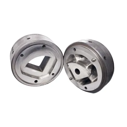 Aluminum alloy doors and Windows active corner mold