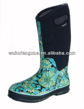 fashion neoprene boots