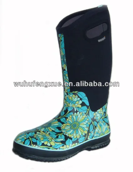 fashion neoprene boots