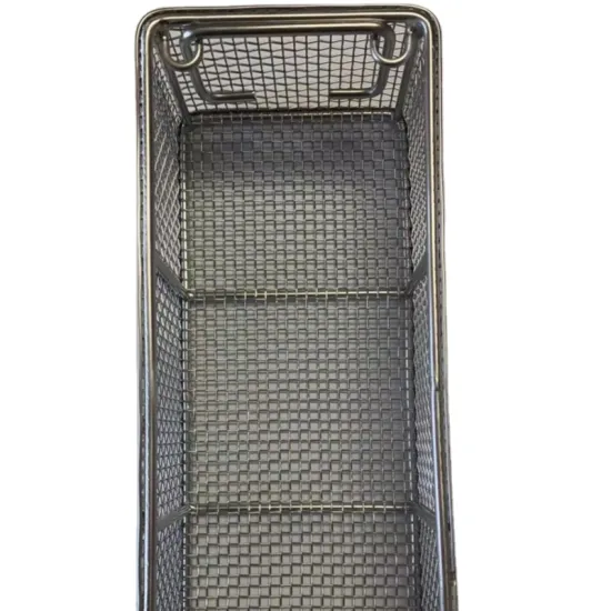 Sterilization Mesh Trays and Baskets for Medical and Dental Instruments