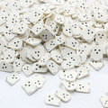 Polymer Hot Clay 5mm Scheibe Halloween White Ghost Streusel für Kunsthandwerk machen Nail Arts Cartoon Scrapbook Telefon Verzierungen