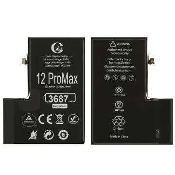 Wholesale GY Battery Factory Customized Phone Battery for iPhone 12 Pro Max