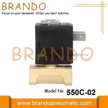 1/8'' Gas Brass Solenoid Valve For Welding Machine