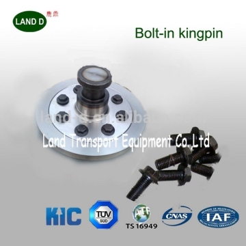 Good quality 40Cr bolt on semi-trailer king pin kit