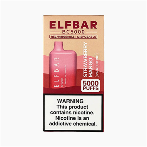 Elf Bar BC 5000 Puff Disposable BlueRazz ICE