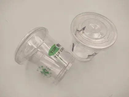 100% biodegradable PLA cups