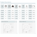 Leveling Caster Heavy Duty Footmaster Wheel