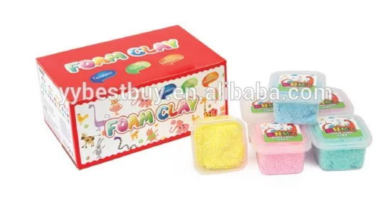 kids art&craft kit air dry foam clay ball clay jumbo pack 24 colors