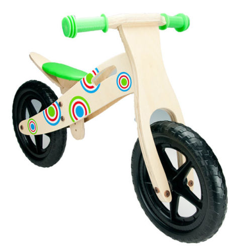 Hot design kids wooden bicycle with CE approval