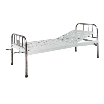 Manual semi-fowler hospital bed