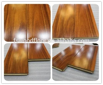 golden walnut acacia hardwood engineered parquet flooring