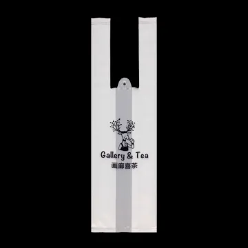 Wholesale Tote Plastic Bag T Shirt Bag