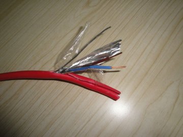 High Quality PVC Insulation 2 Cores Resistant Fire Cable with Power Station