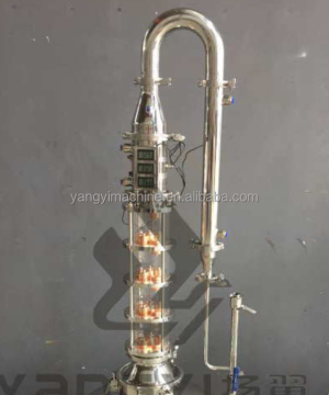 Ethanol Distillation Column: Alcohol Flute and Bubble Column
