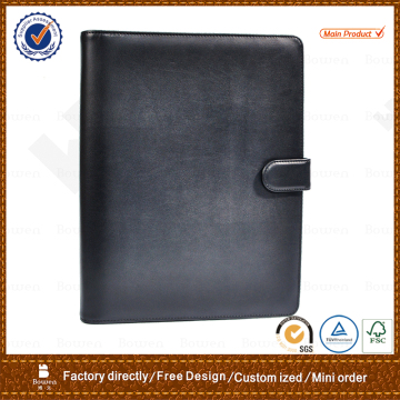 promotional conference file folder/leather file folder