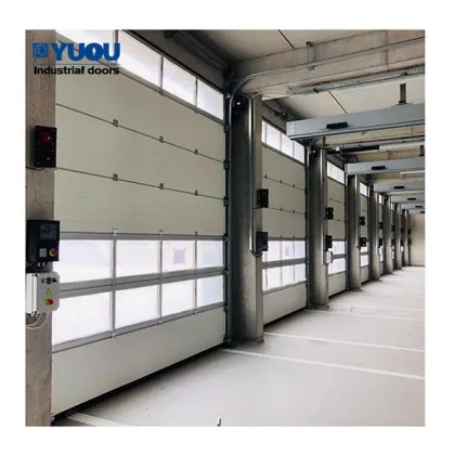 Automatic Vertical Lift Industrial Sectional Doors with Remote Control