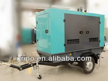 50kw movable diesel generator for sale with cummins engine