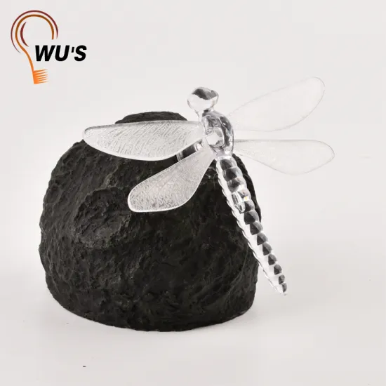 2017 New Products Indoor and outdoor resin decorative lights LED solar christmas ball light