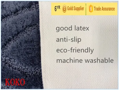 anti-slip bathroom rug, tub rug,washable bathroom rug