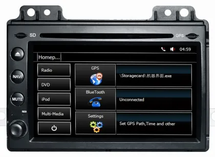 Ouchuangbo Land Rover Freelander 2004-2007 autoradio DVD gps radio stereo navi