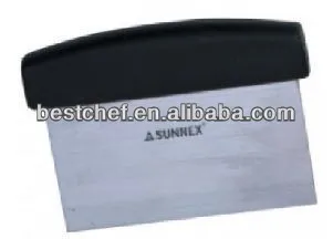 stainless steel Dough scraper with PP handle
