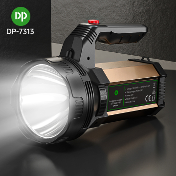 Aluminum LED Searchlight Rechargeable Search Light Handheld