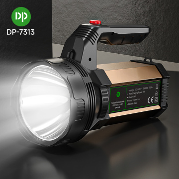 Aluminum LED Searchlight Rechargeable Search Light Handheld