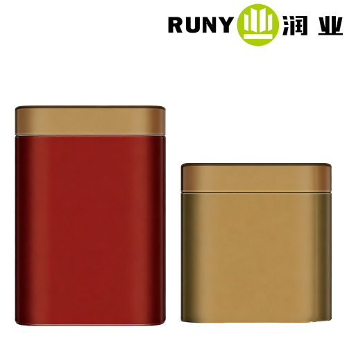 Герметичная прямоугольная банка для длительного хранения продуктов