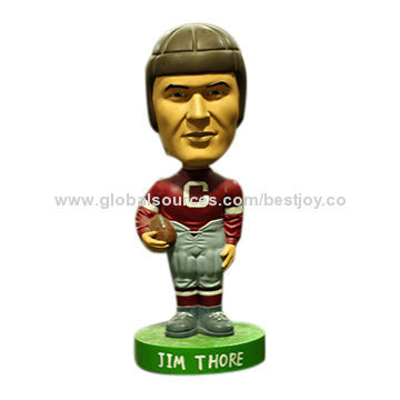 3D Figure Toy/Bobble Head Figure, Made of Non-toxic Vinyl, Available in Various DesignsNew