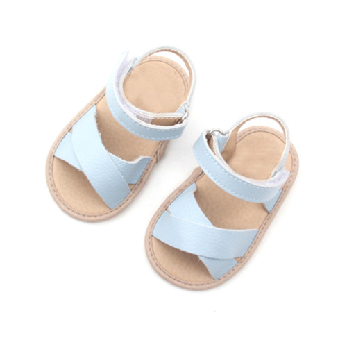 Strandbaby Leder Sommersandalen