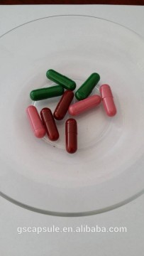 GMP and BRC different colors vacant medicinal capsules