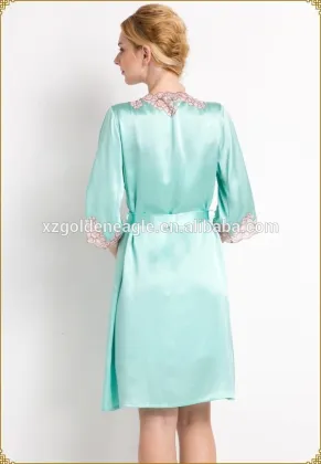 Beautiful Silk Chemise Elegant Silk Robes Luxurious Silk Sleepwear