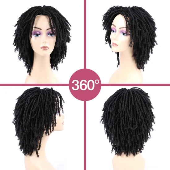 Wholesale Cheap Color Extensions High Quality Heat Resistant Soft Natural Blonde Artificial Synthetic Dreadlocks Hair Wigs