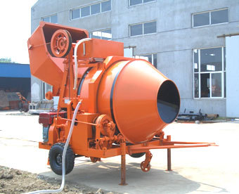 Wire Rope Hoisting Concrete Mixer