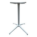 Good quality metal table base D700xH720mm Aluminum Cross Table Base