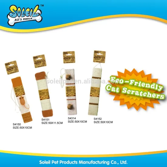 New Design Eco-Friendly Sisal Cat Scratcher Toy