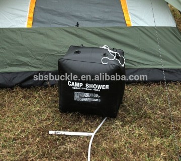 SBS 36L PVC shower hydration bladder for camping&hiking&beach