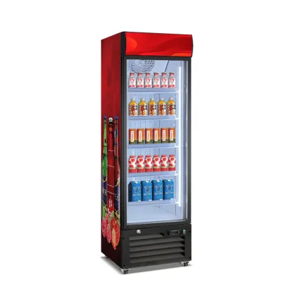 Vertical Stand-Up Beer Cooler Fridge for Drinks