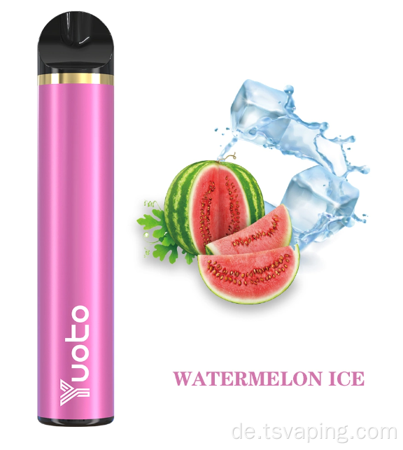 Heiße beliebte Yuoto 1500 Puffs Einweg -Vape -Pod